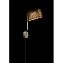 Owalo 7030 vägglampa, svart 33cm