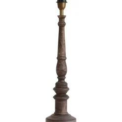 Oxford Lampfot Hög Brun 15,5cm