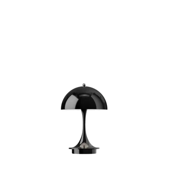 Panthella 160 Portabel bordslampa Opaque Black
