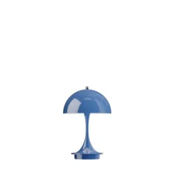 Panthella 160 Portabel bordslampa Opaque Indigo