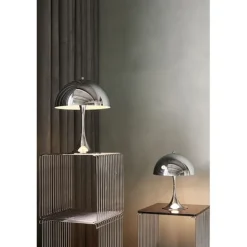 Panthella bordslampa 320 chrome
