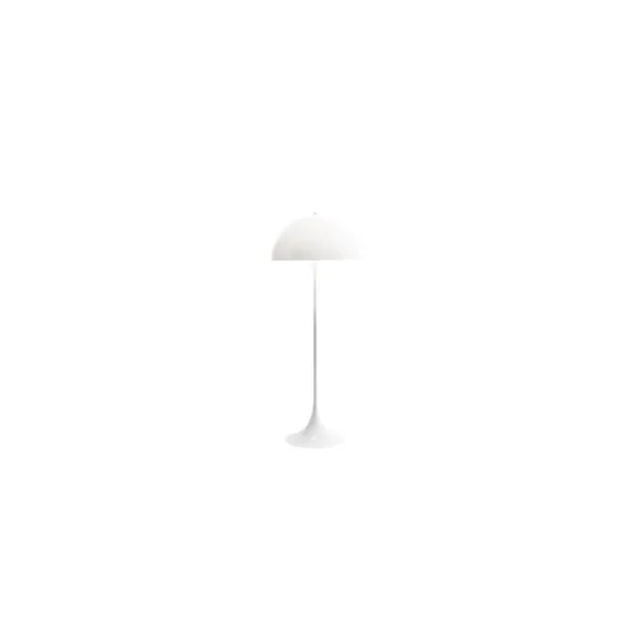 Panthella golvlampa, vit 130,5cm