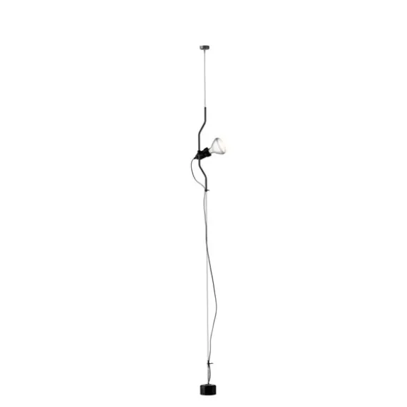 Parentesi tak, svart 400cm
