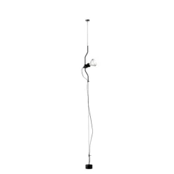 Parentesi tak, svart 400cm