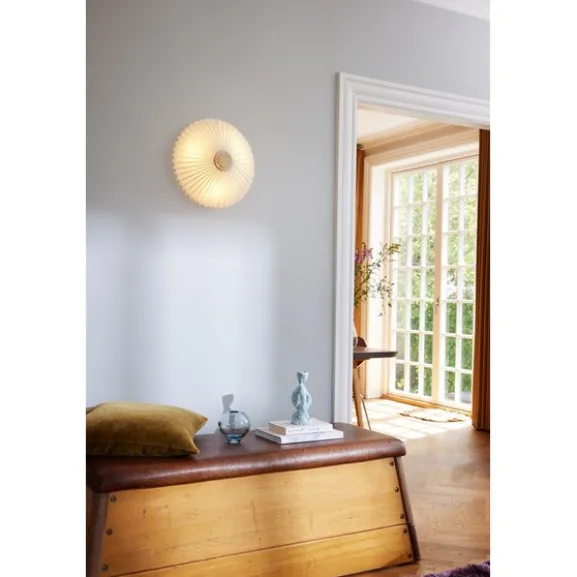 Paris loft vägg-taklampa, vit Ø40