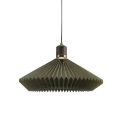 Paris Taklampa Ø56cm Grön - svart kabel