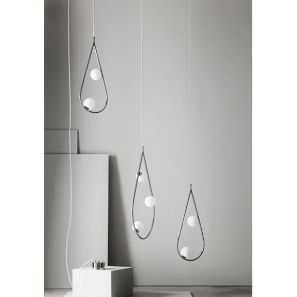 Pearls 65 pendel Nickel, opal