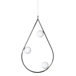 Pearls 80 pendel Nickel, opal