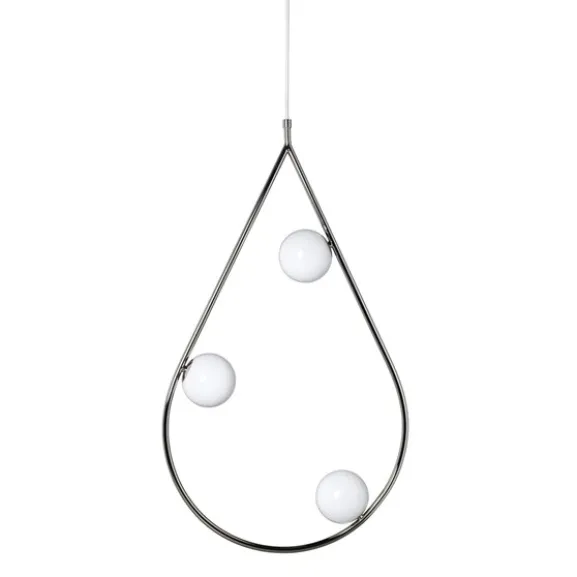 Pearls 80 pendel Nickel, opal