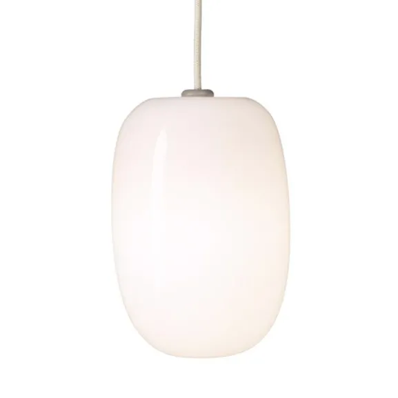 PebbleTaklampa Hög Opalglas