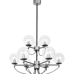 Perla 9 takkrona silver 78cm