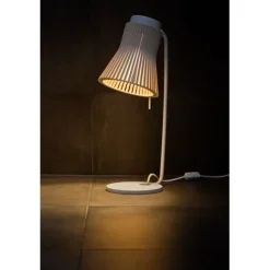 Petite bordslampa, svart 56cm