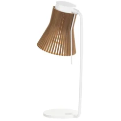 Petite bordslampa, valnöt 56cm