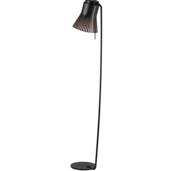 Petite golvlampa, svart 130cm