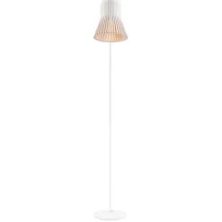 Petite golvlampa, vit 130cm