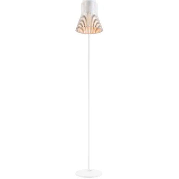 Petite golvlampa, vit 130cm