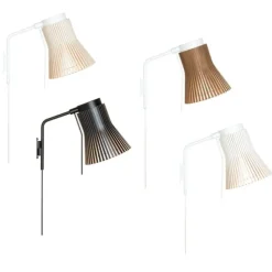 Petite vägglampa, svart 37cm