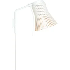 Petite vägglampa, vit 37cm