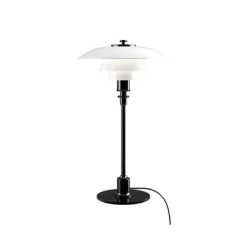 PH 2/1 bordslampa, svart/opal 35,5cm