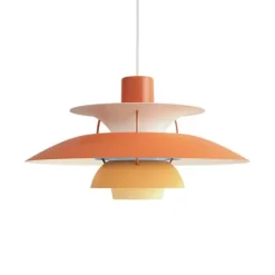 PH 5 pendel, hues of orange 50cm