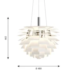 PH Artichoke 480 pendel, vit 48cm