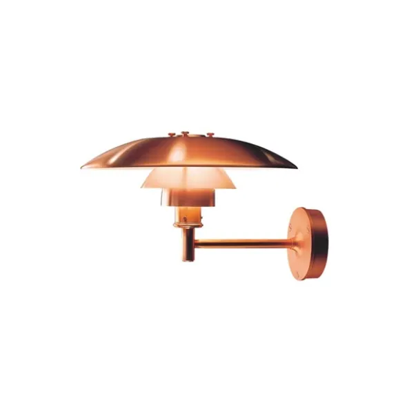 PH vägglampa, koppar 45cm