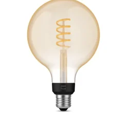 Philips Hue 1-pack E27 filamentlampa Glob 125mm 7W