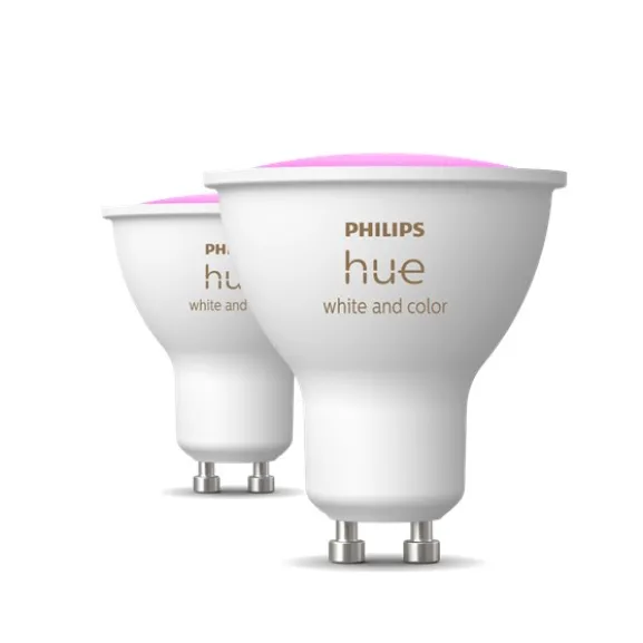 Philips Hue White & Color 2-pack GU10 4,2W