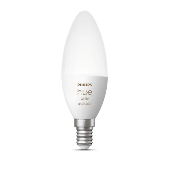 Philips Hue White & Color 1-pack E14 kronljus 4W