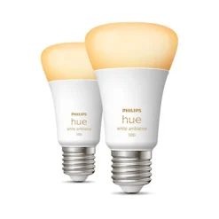 Philips Hue White Ambiance 2-pack E27 Smart bulb 8W