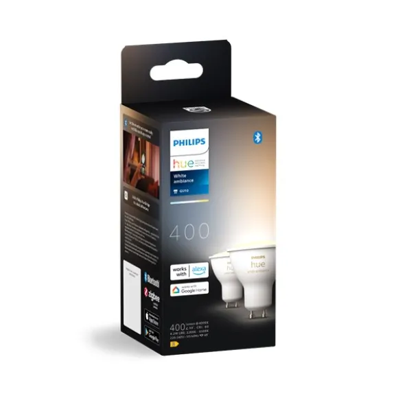 Philips Hue White Ambiance 2-pack GU10 4,3W