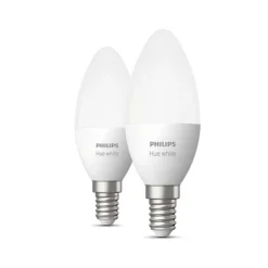 Philips Hue White 2-pack E14 kronljus 5,5W