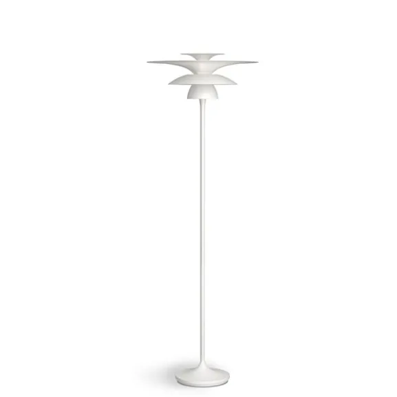 Picasso golvlampa flat vit