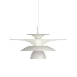 Picasso pendel flat vit