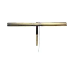 PICASSO tavelbelysning dubbel, antik 8cm