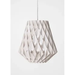 Pilke 28 pendel, vit 28cm