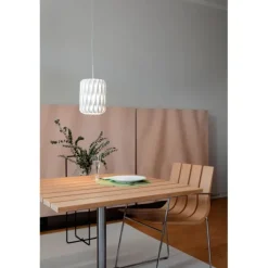 Pilke 18 pendel, vit 18cm
