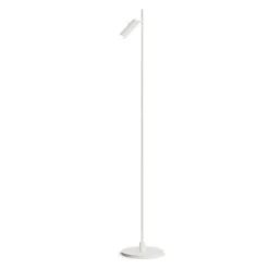 Pipeline golvlampa mattvit enkel GU10 MR11