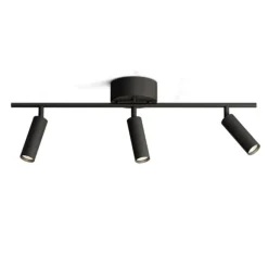Pipeline skena 3 mattsvart LED GU10 MR11