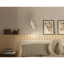 Pipeline vägglampa flex mattvit GU10 MR11