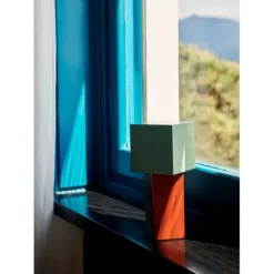 Pivot portabel bordslampa ATD7, Rusty Mint
