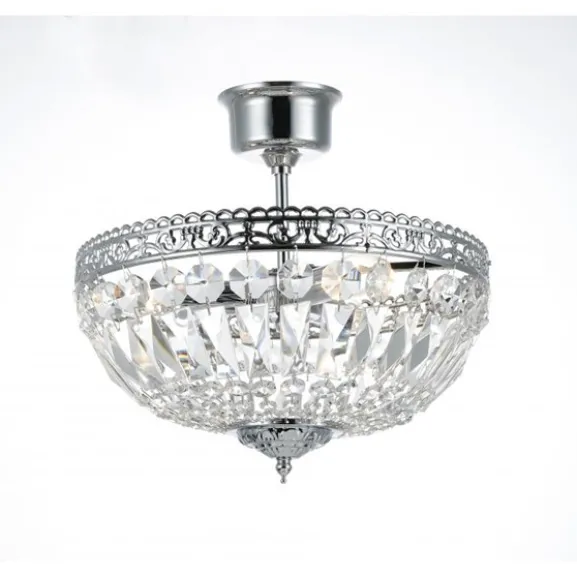 Plafond Classic Liten Krom 35cm
