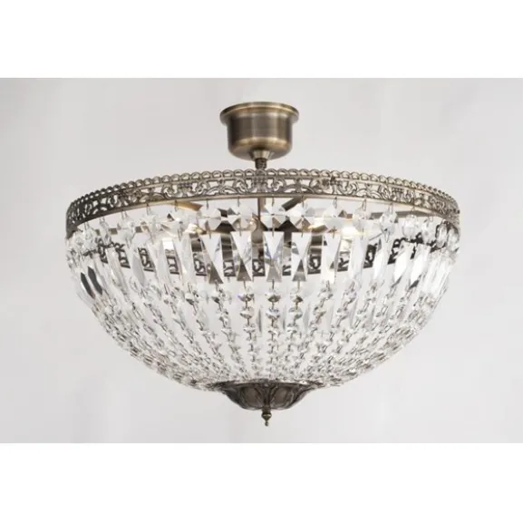 Plafond Classic Stor Antikmässing 56cm