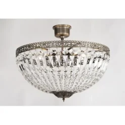 Plafond Classic Stor Antikmässing 56cm