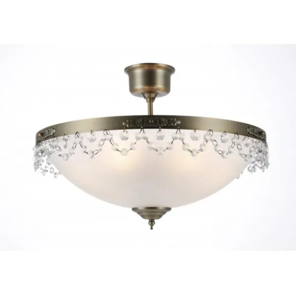 Plafond Fanny Stor Antikmässing 46cm
