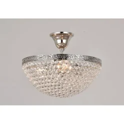 Plafond Oscar Nickel 30cm