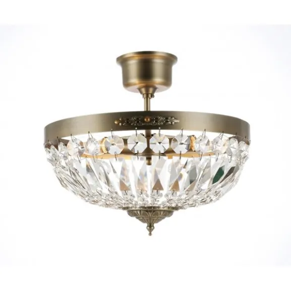 Plafond Rhea Liten Antikmässing 36cm