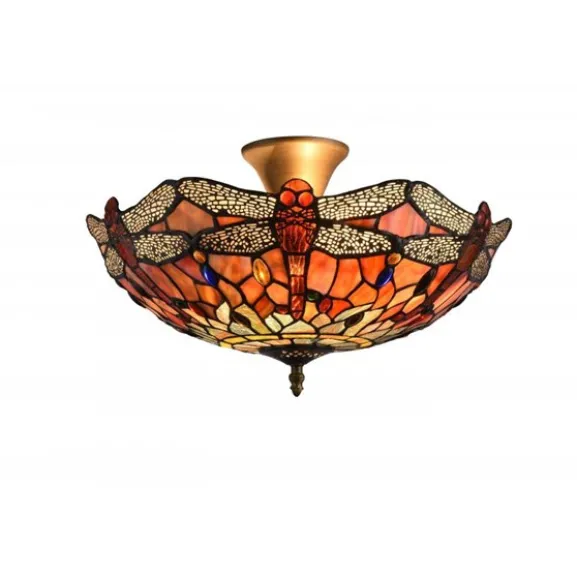 Plafond Trollslända Ädelsten / Dragonfly 41cm