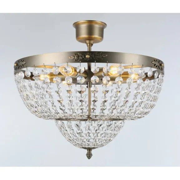 Plafond Victoria Liten Antikmässing 47cm