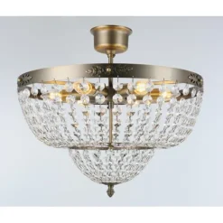 Plafond Victoria Liten Antikmässing 47cm